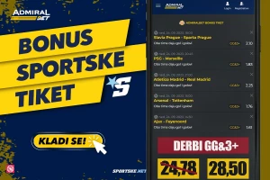 AdmiralBet i Sportske bonus tiket - Dan derbija i dan golova!